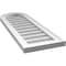 Ekena Millwork Round Top Surface Mount PVC Gable Vent w/ 2"W x 1-1/2"P Brickmould Frame, 12"W x 34"H GVPRT12X3402SN - alternate 5